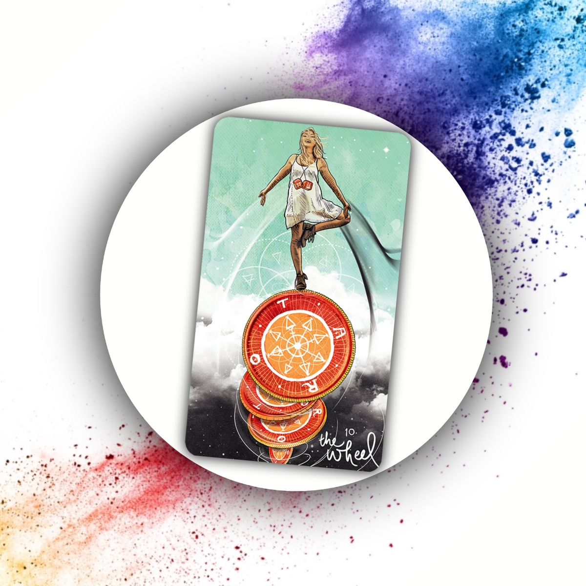 Для иллюстрации расклада я использую репродукции колоды Таро Светлого Провидца