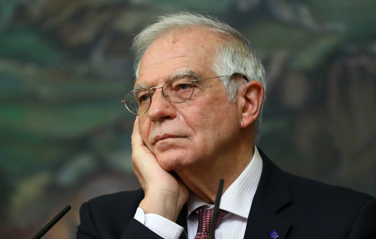    Глава дипломатии ЕС Жозеп Боррель  Пресс-служба МИД РФ/ТАСС