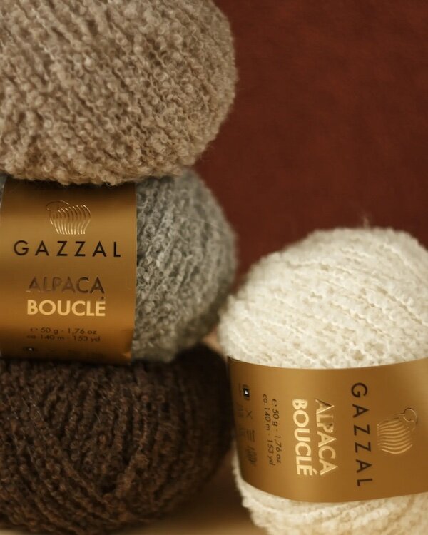 Gazzal Alpaca Boucle - Voloknostore.ru