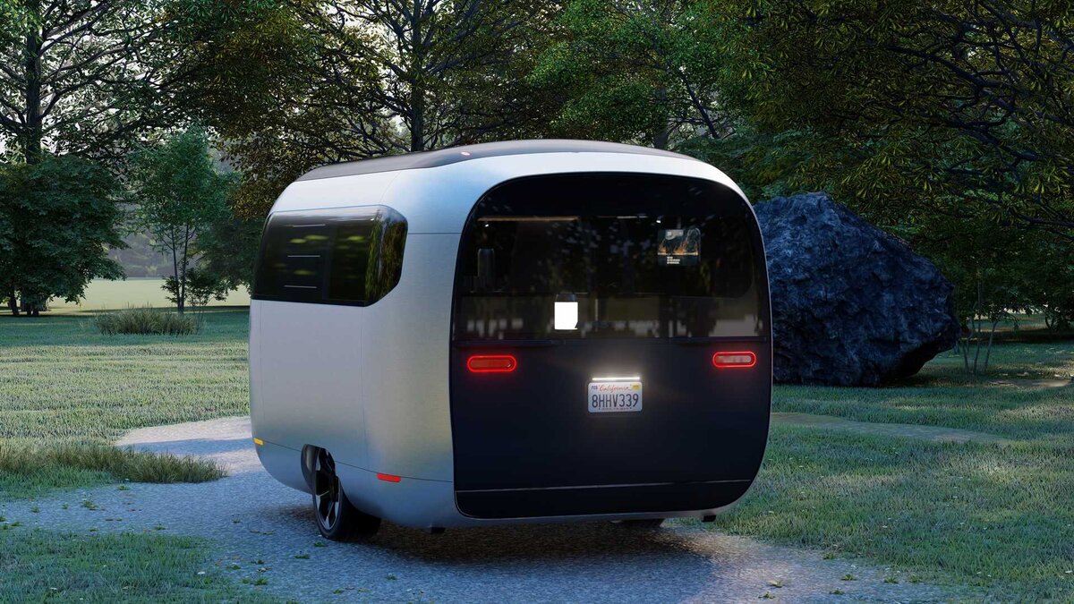 Концептуальный трейлер Airstream с улучшенной аэродинамикой, семейства  Porsche | AgentMotors | Дзен