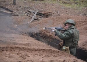    Подготовка мобилизованных. Фото: страница Минобороны РФ ВКонтакте Маргарита Пименова