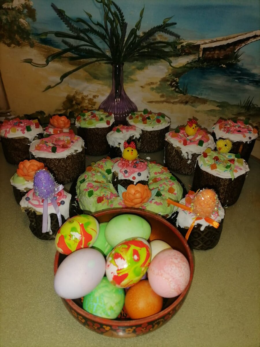 Христос Воскресе! Праздничные кулинарные шедевры от тещи🙌😊
