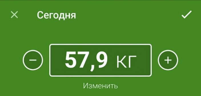 Минус 400 г за 4 выходных дня 💪