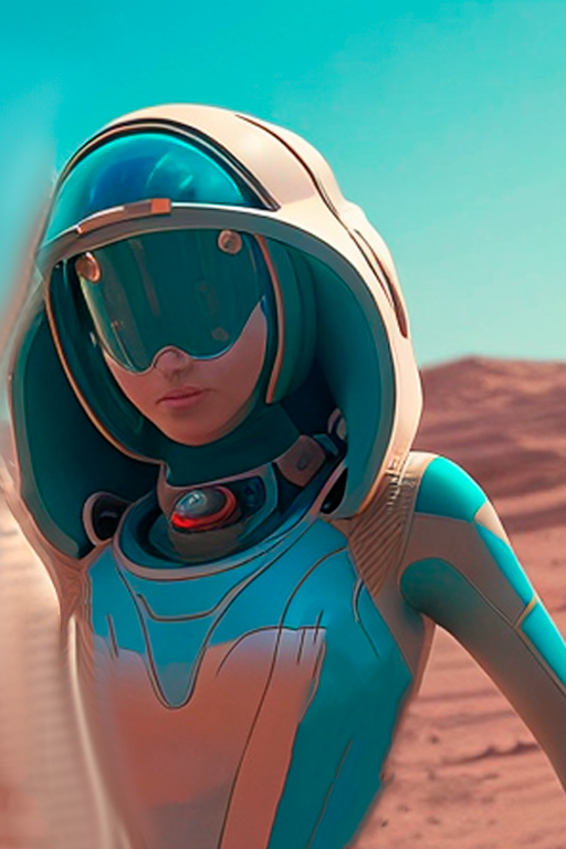 Вариант купальника на Марсе