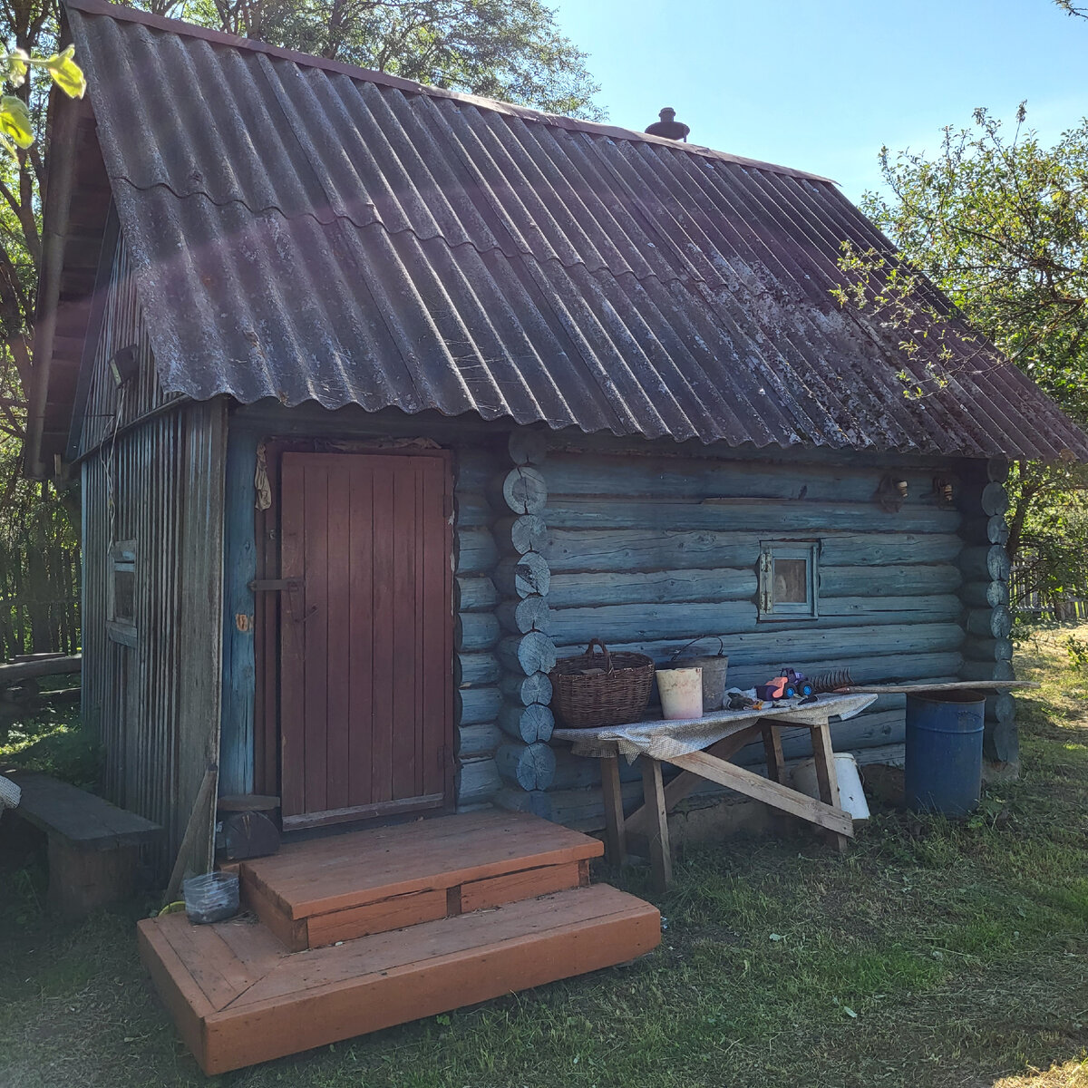 Безгламурная деревенская баня. Фото не Ваше.