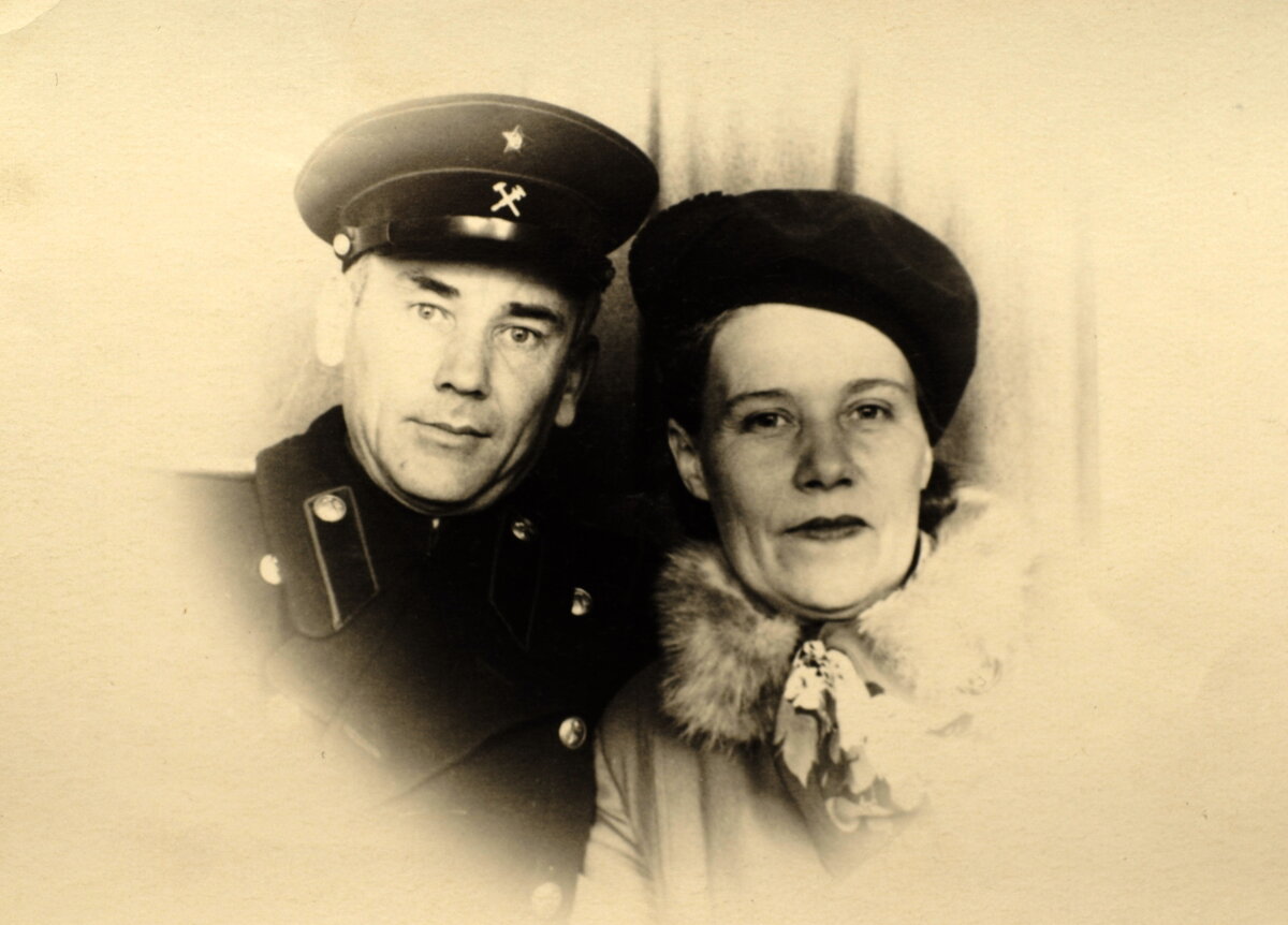 Родители - Любовь Петровна и Алексей Александрович Конкины