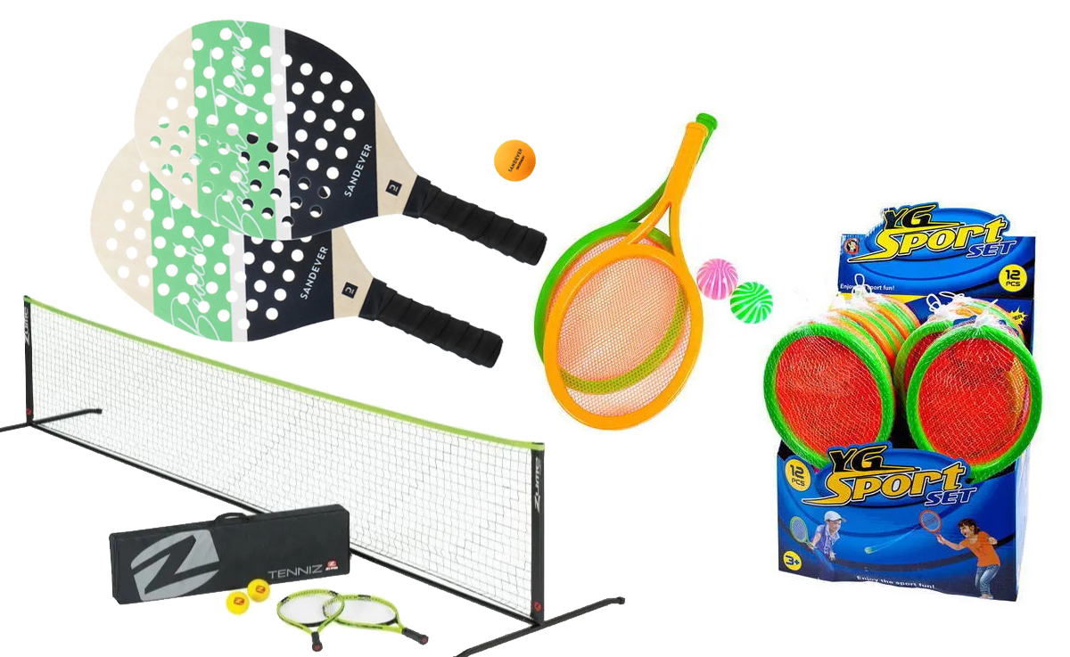 На OZON найдется все, что нужно для пляжного тенниса 