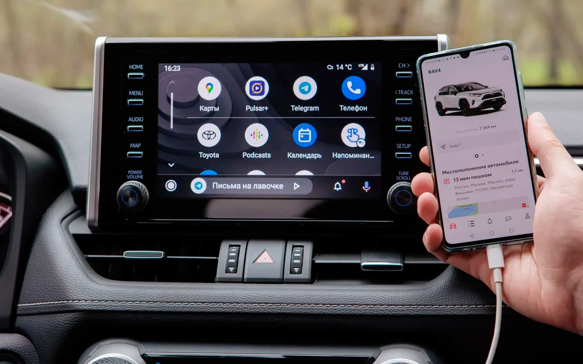 Функции toyota connected services