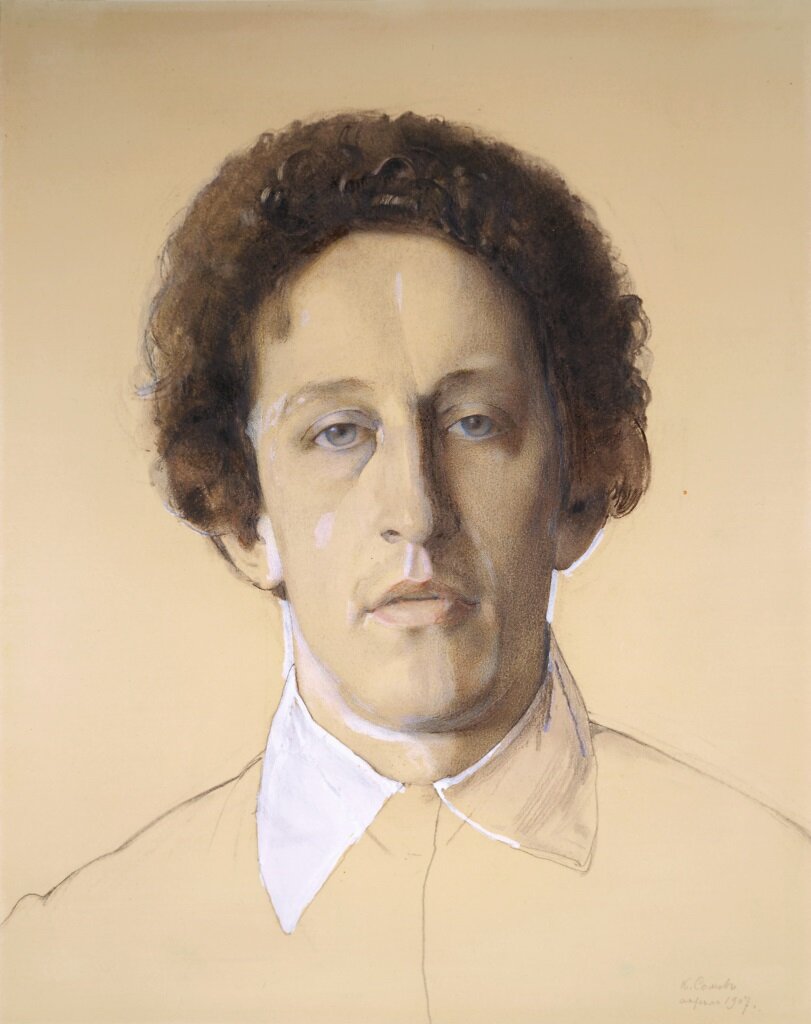 К. Сомов. Портрет А. А. Блока