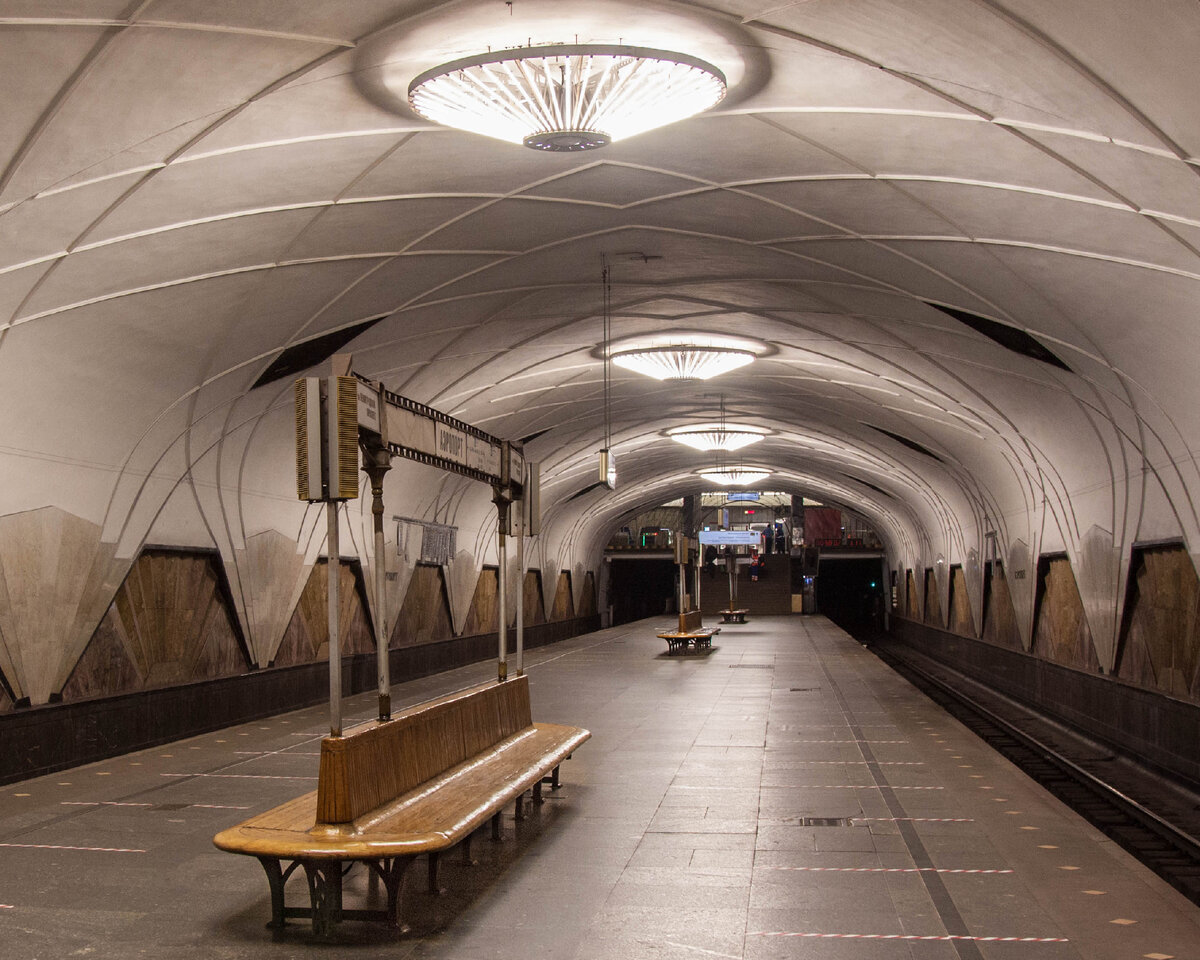 Станция Аэропорт в 2010-е гг. (Фото автора. Август 2020)