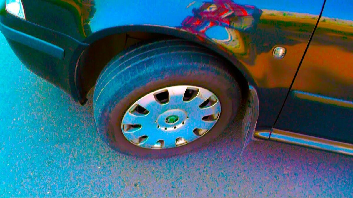 Не выворачивайте колёса, стоя на поворот