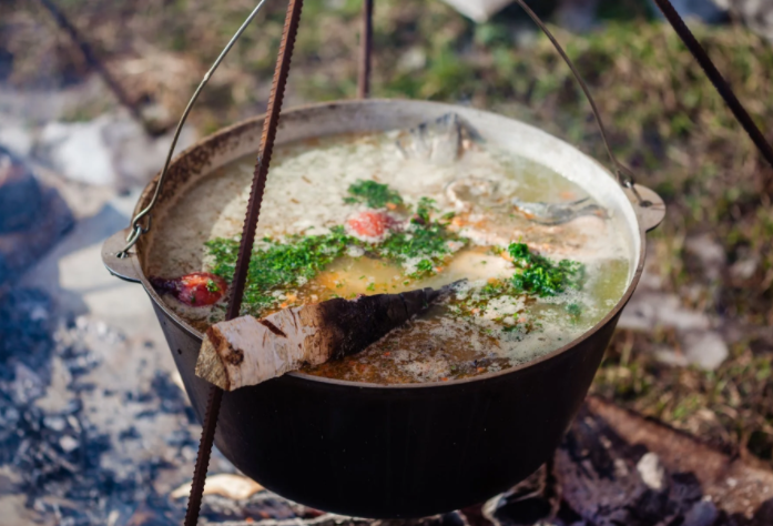 Уха из горбуши – пошаговый рецепт приготовления с фото