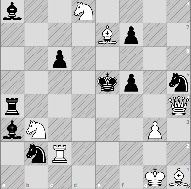 мат в 2 хода, ход белых