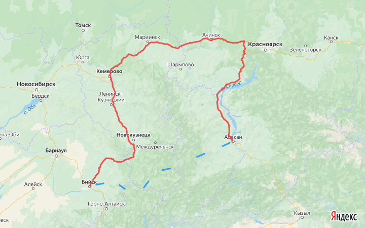 Расстояние Кемерово Бийск - Расстояние между городами