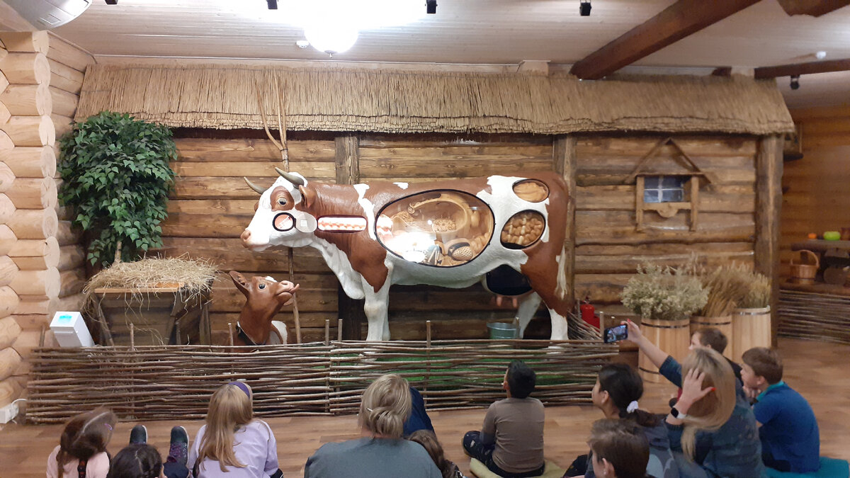 Интерактивная корова