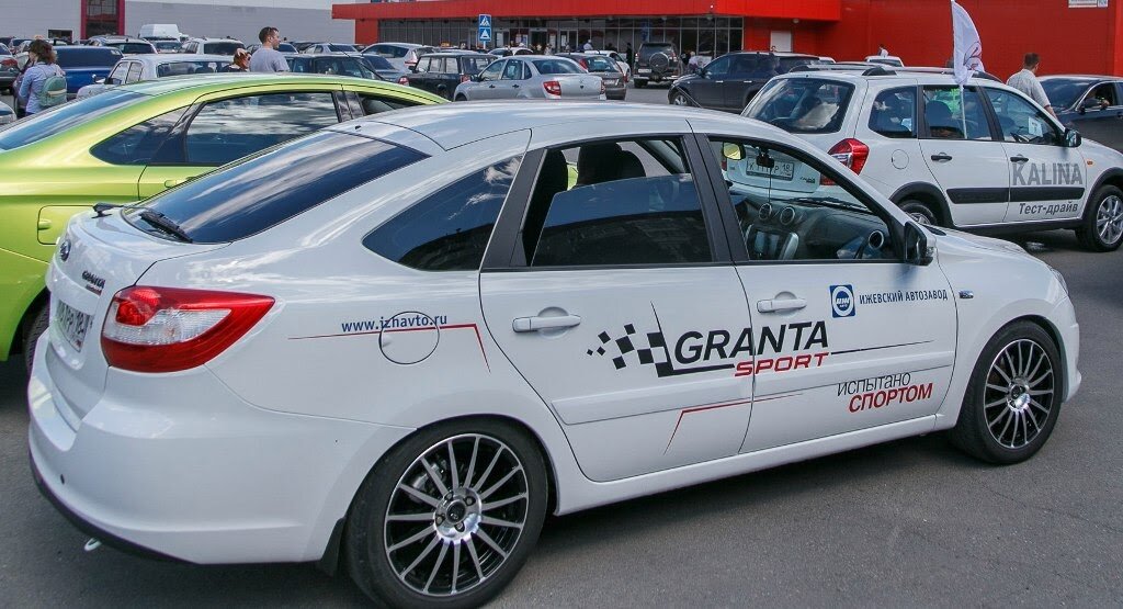 Гранта лифтбек спорт фото Эксклюзивная Lada Granta Sport мощностью 128 сил: больше чем спорт Sv-Parts - Вс