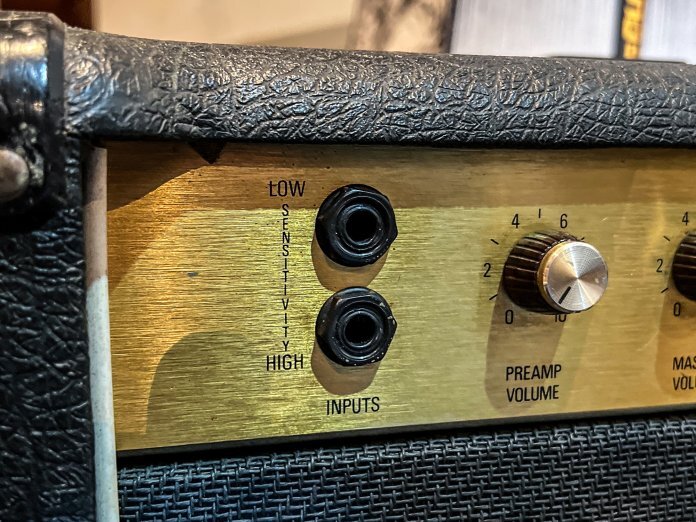 High and Low Inputs of Marshall Amp
