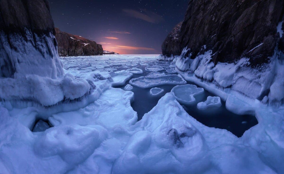 "Причуды зимнего моря"; фото: Андрей Кровлин