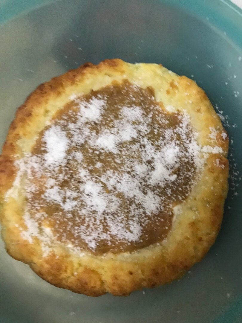 Готовая ватрушка