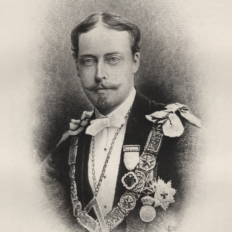 Леопольд - герцог Олбани, сын королевы Виктории.