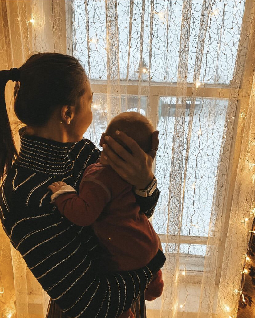 Я и дочь моя.