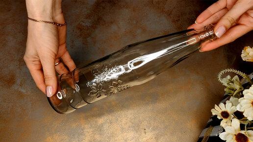 Поделки из стеклянных бутылок своими руками (48 фото)