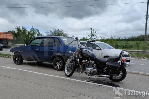 Фото с места ДТП. tuzlovgrad.ru