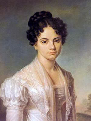 Княгиня Мария Николаевна Волконская (урожденная Раевская).