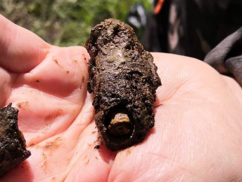 Самодельный медальон из гильзы.