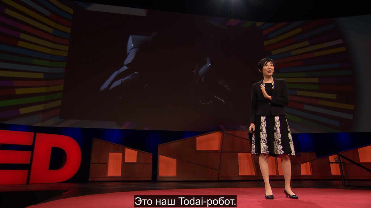 Норико Араи со своей легендарной лекцией на TED Кристина Андерсона