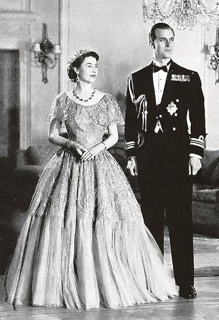Елизавета и Филипп. Фото из сети Интернет. 