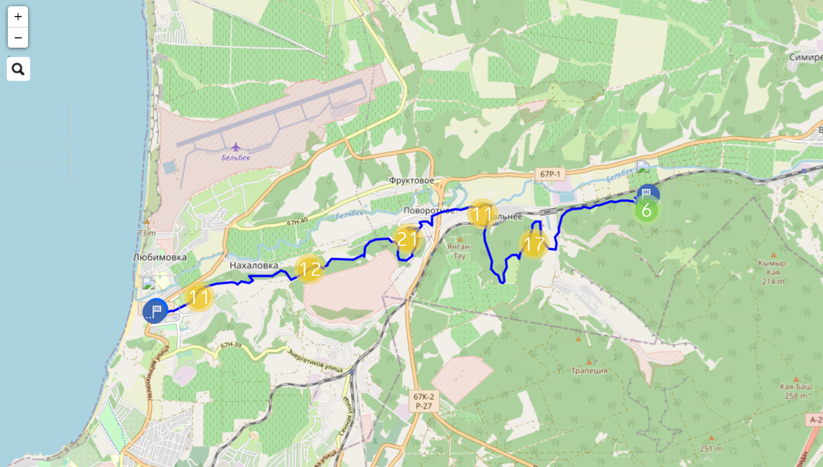 Керакский тоннель карта