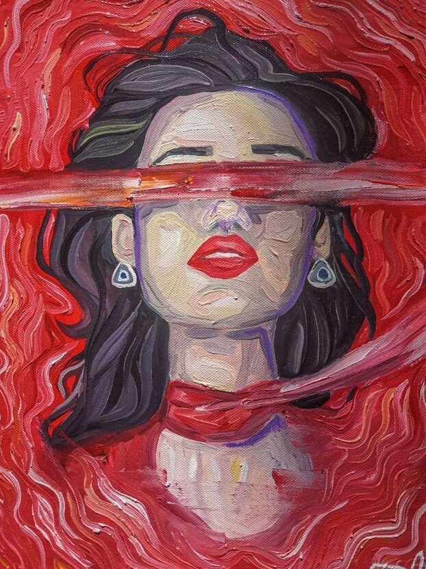 Картина маслом на холсте 46×33 см. 