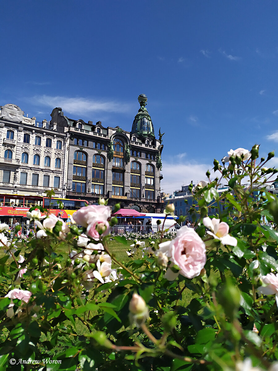 Дом Зингера на Невском. К сожалению крупнейший книжно-сувенирный магазин страны сейчас закрыт