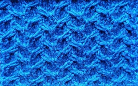 Лицевая сторона узора Плетенка