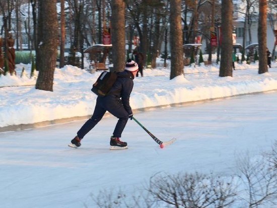     Стало известно, когда начнут заливать народный каток в Хабаровске Борис Кокурин