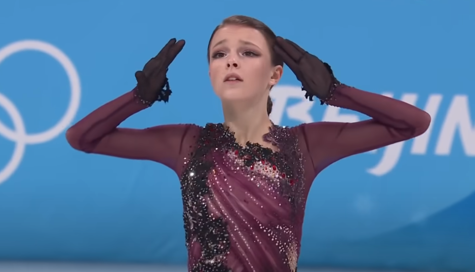 Анна Щербакова - олимпийская чемпионка Пекина. Источник фото: официальный сайт Первого канала.