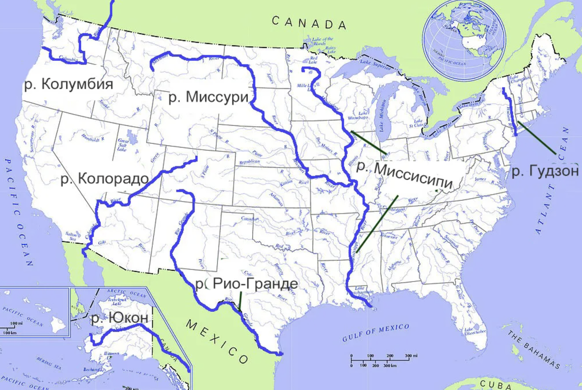 Восточное озеро на границе сша и канады. Река Миссисипи на карте США. Река Миссисипи и Миссури на карте. Река Миссури на карте США.