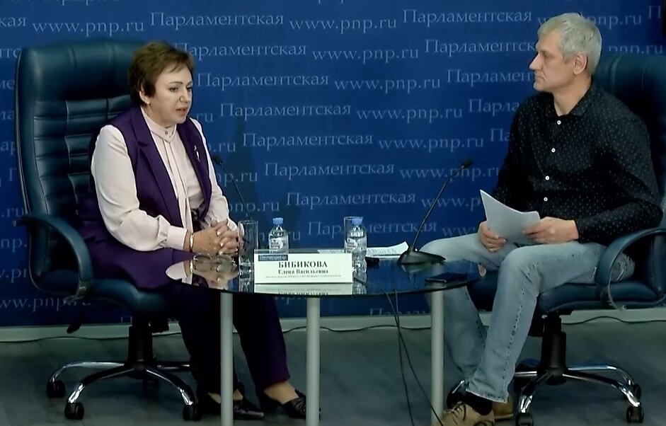 Елена Бибикова, сенатор Совета Федерации