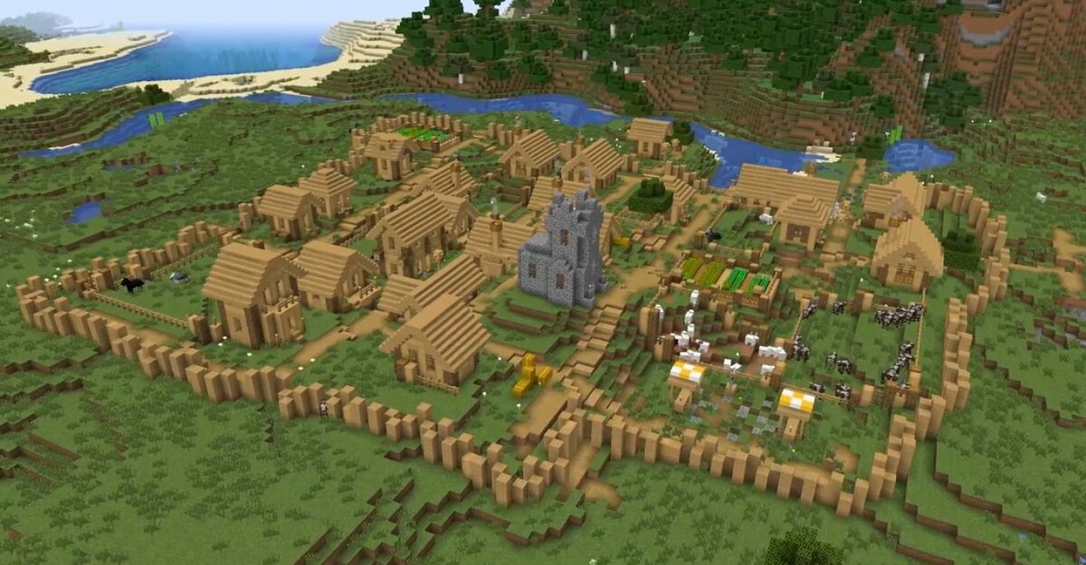 Топ-5 способов обезопасить деревни в Minecraft 