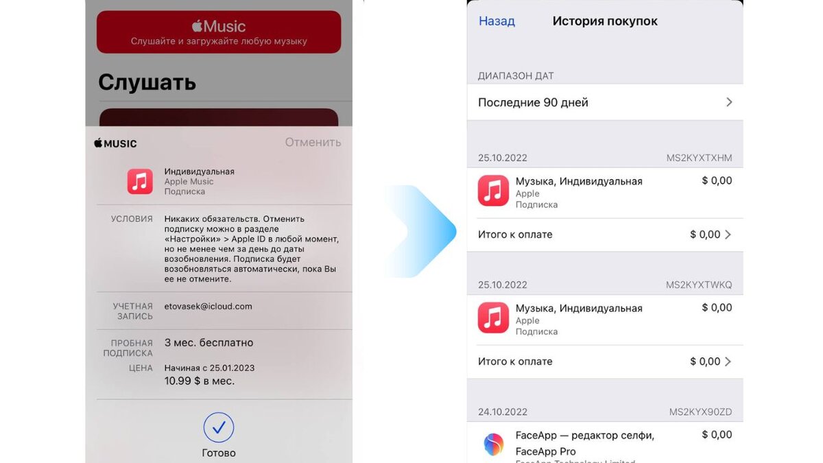 Виртуальная карта для app store