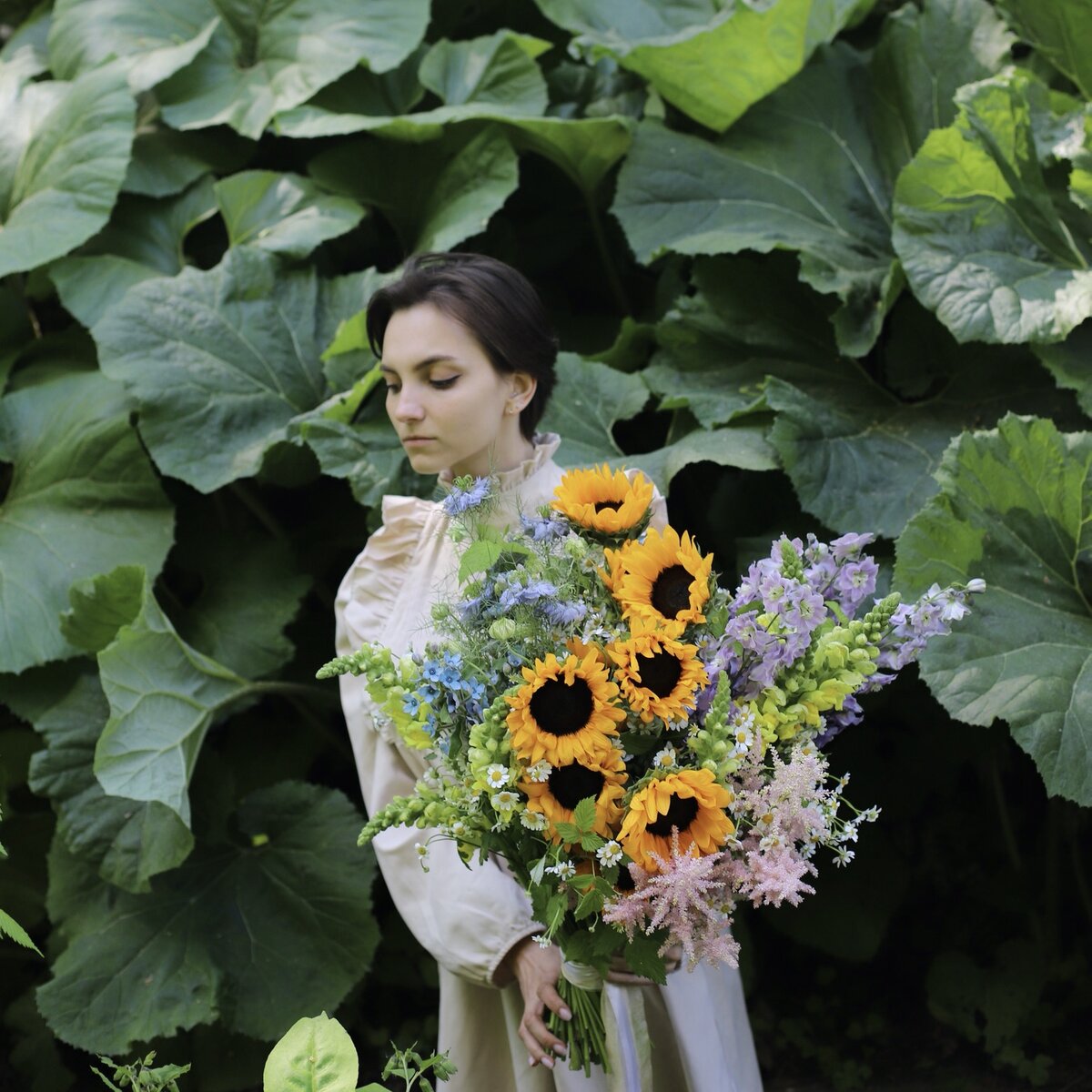 Авторский букет "Юный июнь"