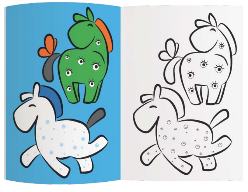Раскраска Мать и дитя — Раскраски для детей печать онлайн