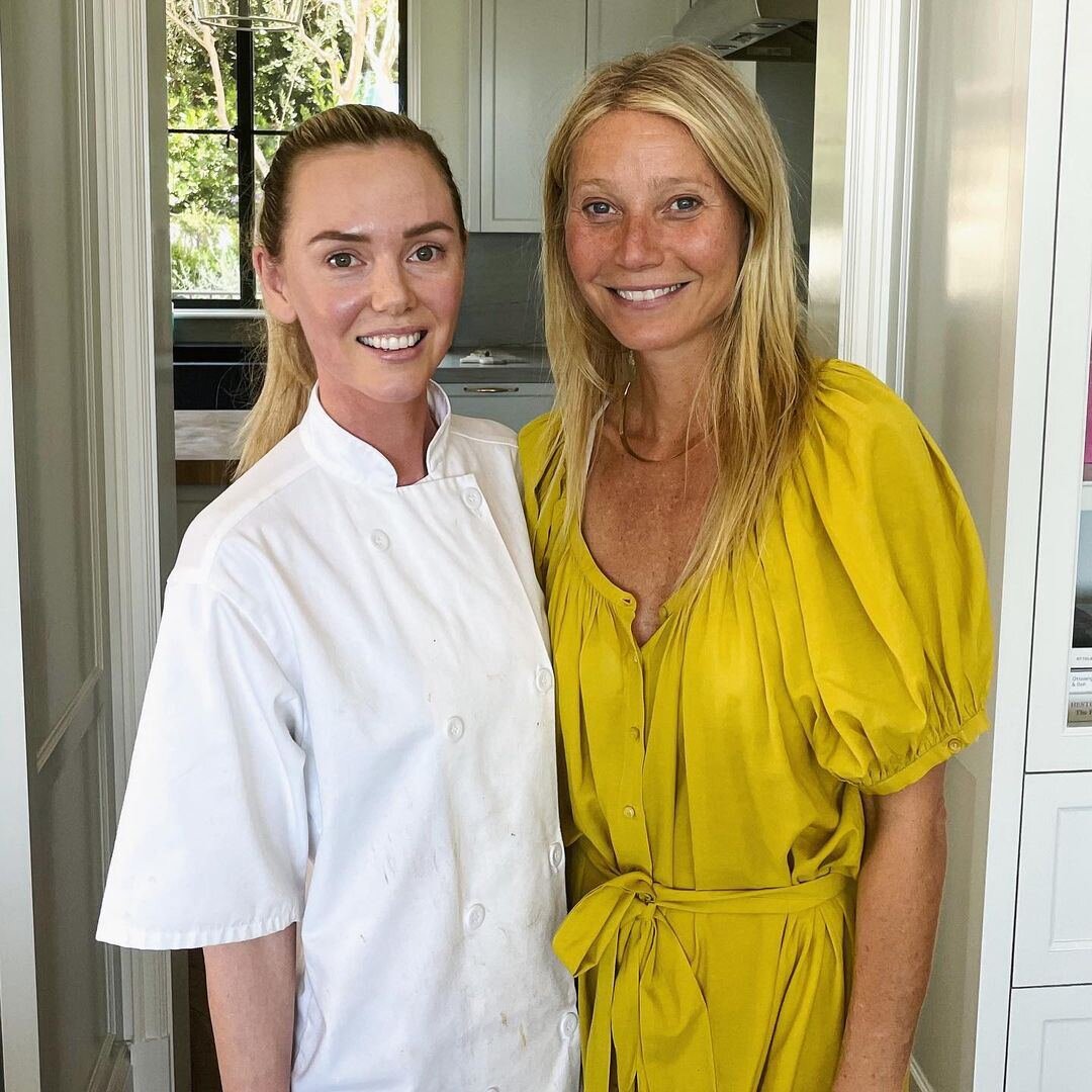     Гвинет Пэлтроу с кондитером