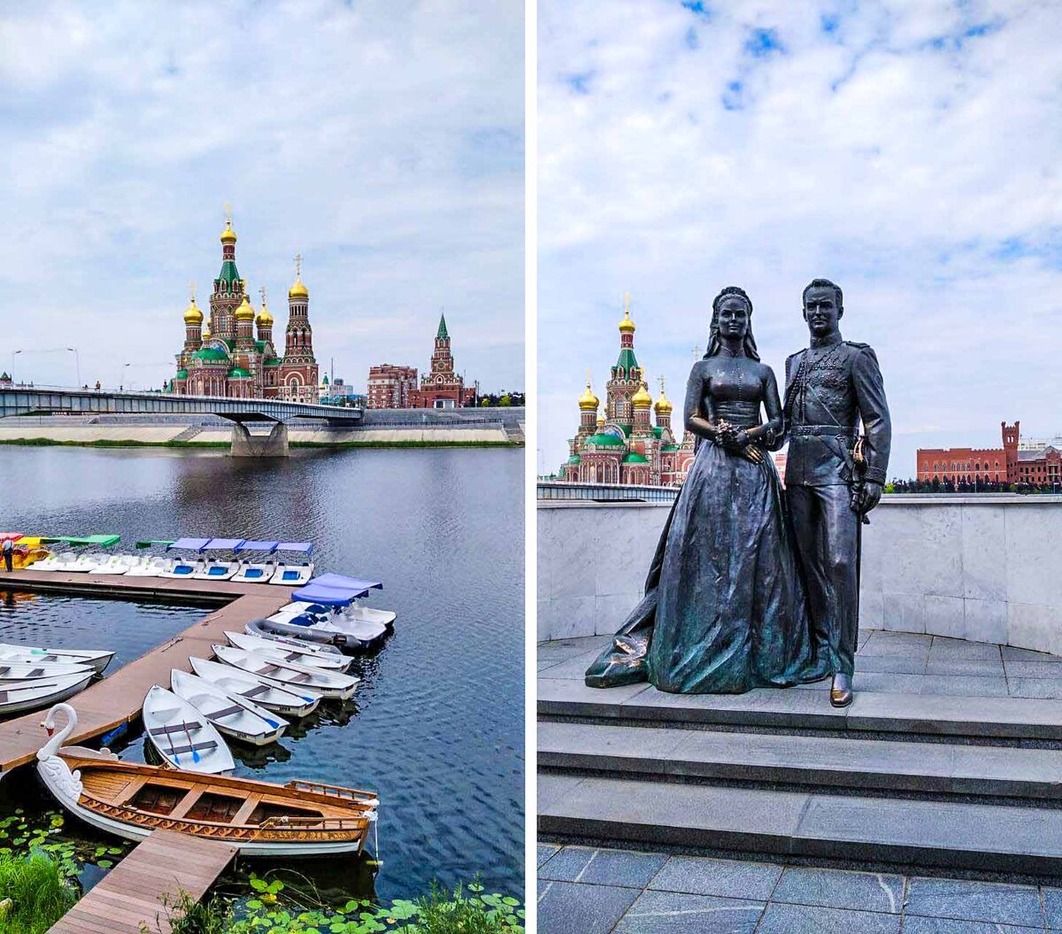    В Йоркар-Оле вырос центр России и Европы в миниатюре.Фото: Борис ВИШНЕВСКИЙ
