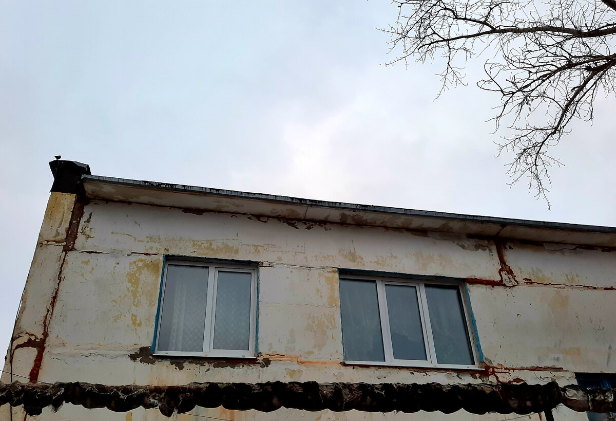 А это окна из комнат детей 