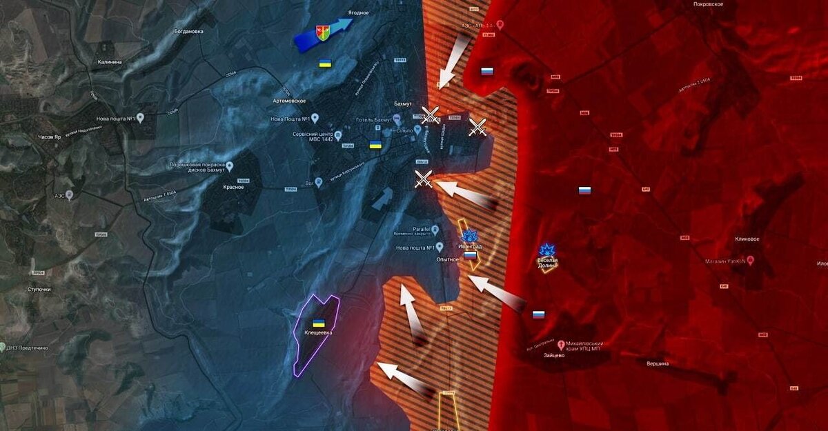 Враг наступает на Купянском, Лиманском, Южно-Донецком и Николаево-Криворожском фронтах, армия России отражает атаки ВСУ и иностранных наемников,