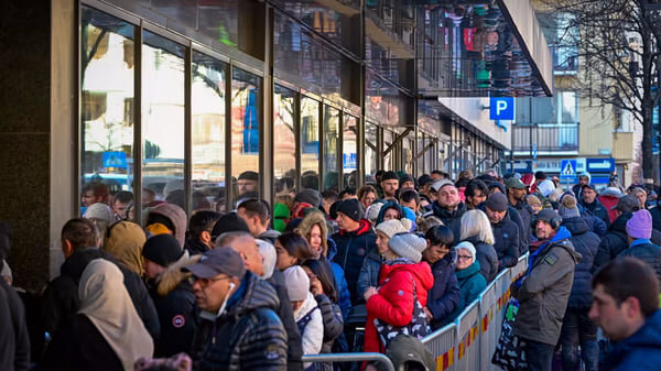    Украинские беженцы расстроили планы шведских властей