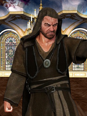 Главный Жрец. Коллаж из картинок с сайта pixabay.com. Каждая картинка - бесплатна для коммерческого использования, указание авторства не требуется.