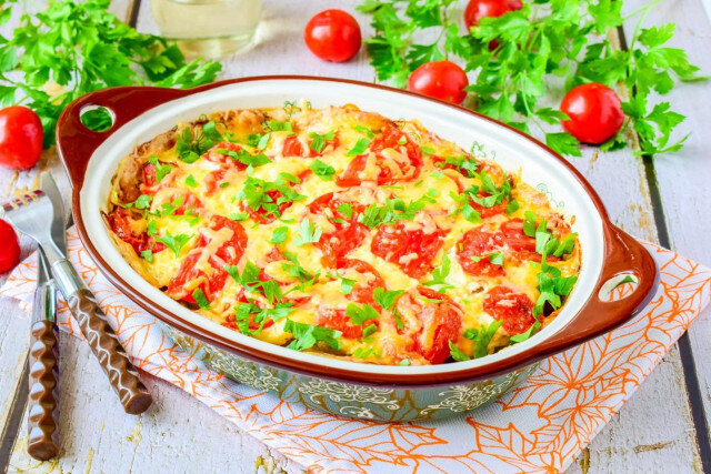 Курица / по-французски